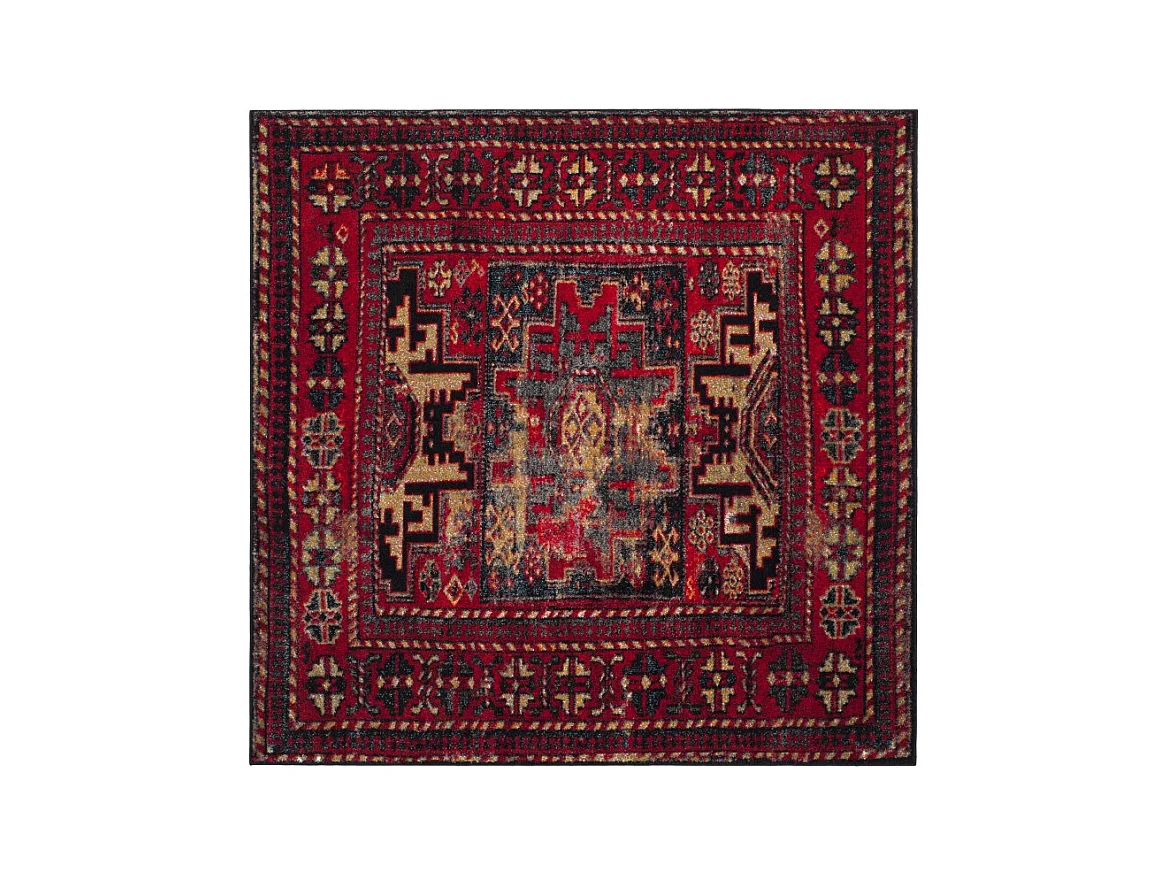 Tapis Rouge/Multicolore 91 X 91 cm - Waverly