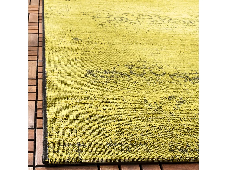 Tapis Noir/Vert 122 X 183 cm - Malta