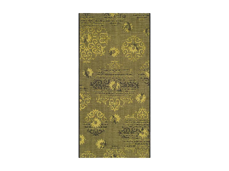 Tapis Noir/Vert 122 X 183 cm - Malta