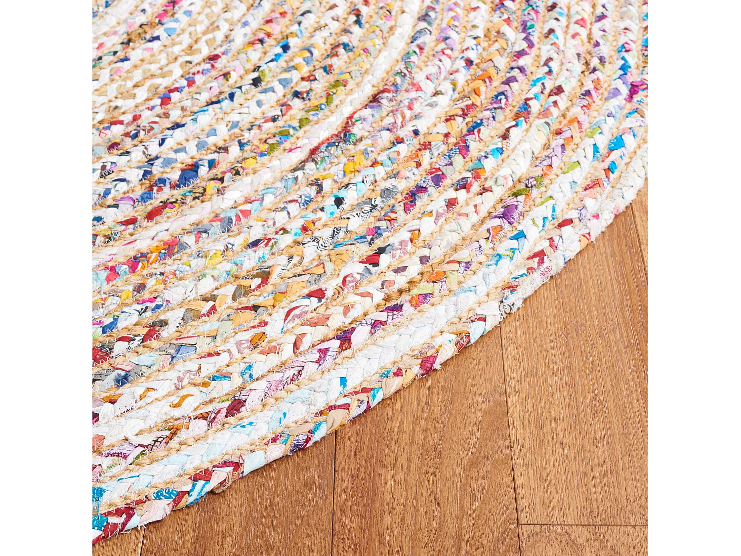 Tapis Beige/Multicolore 122 X 122 cm - Jessamine