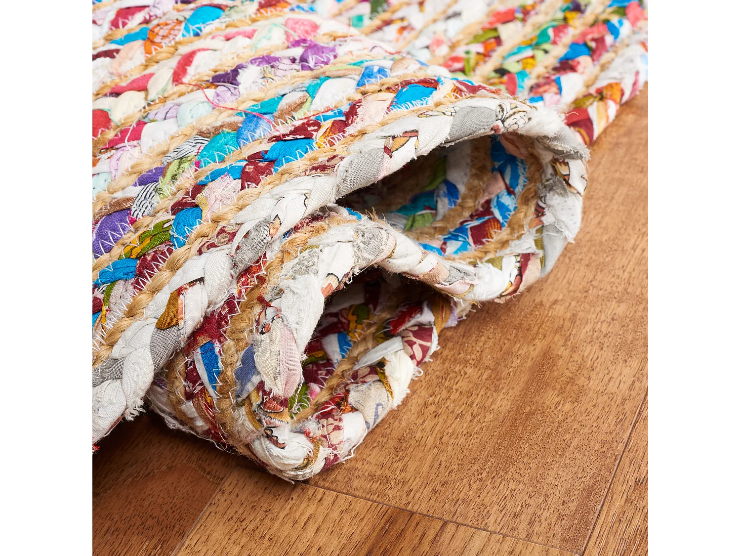 Tapis Beige/Multicolore 122 X 122 cm - Jessamine