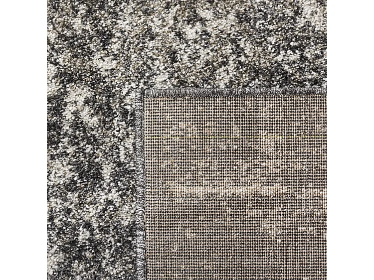 Tapis Noir/Gris clair 122 X 122 cm - Amare