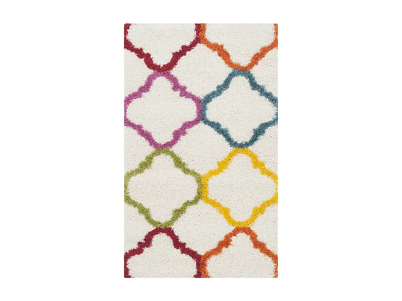 Tapis Neutre/Multicolore 91 X 152 cm - Gwendolyn