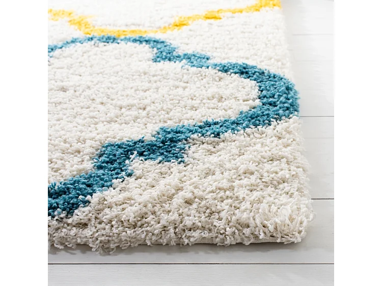 Tapis Neutre/Multicolore 91 X 152 cm - Gwendolyn