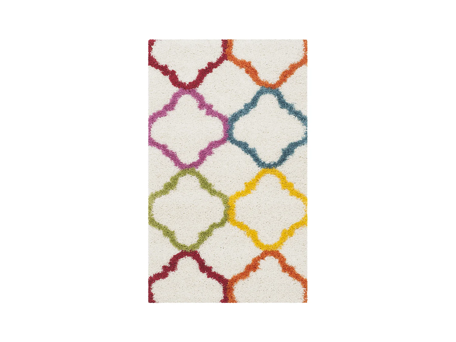 Tapis Neutre/Multicolore 91 X 152 cm - Gwendolyn