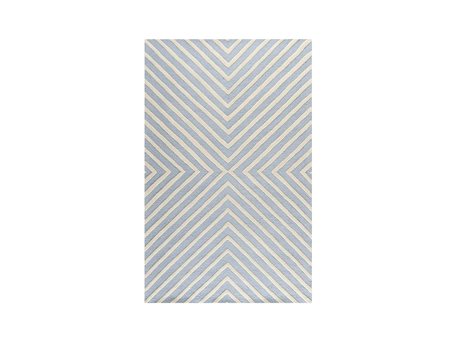 Tapis Bleu/Neutre 122 X 183 cm - Prita