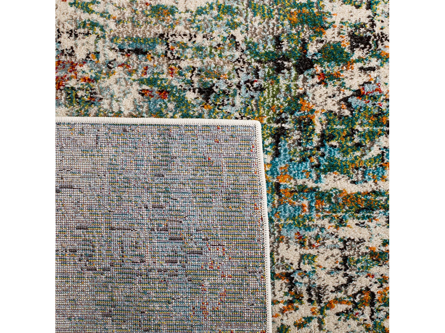 Tapis Vert/Turquoise 244 X 305 cm - Manjor