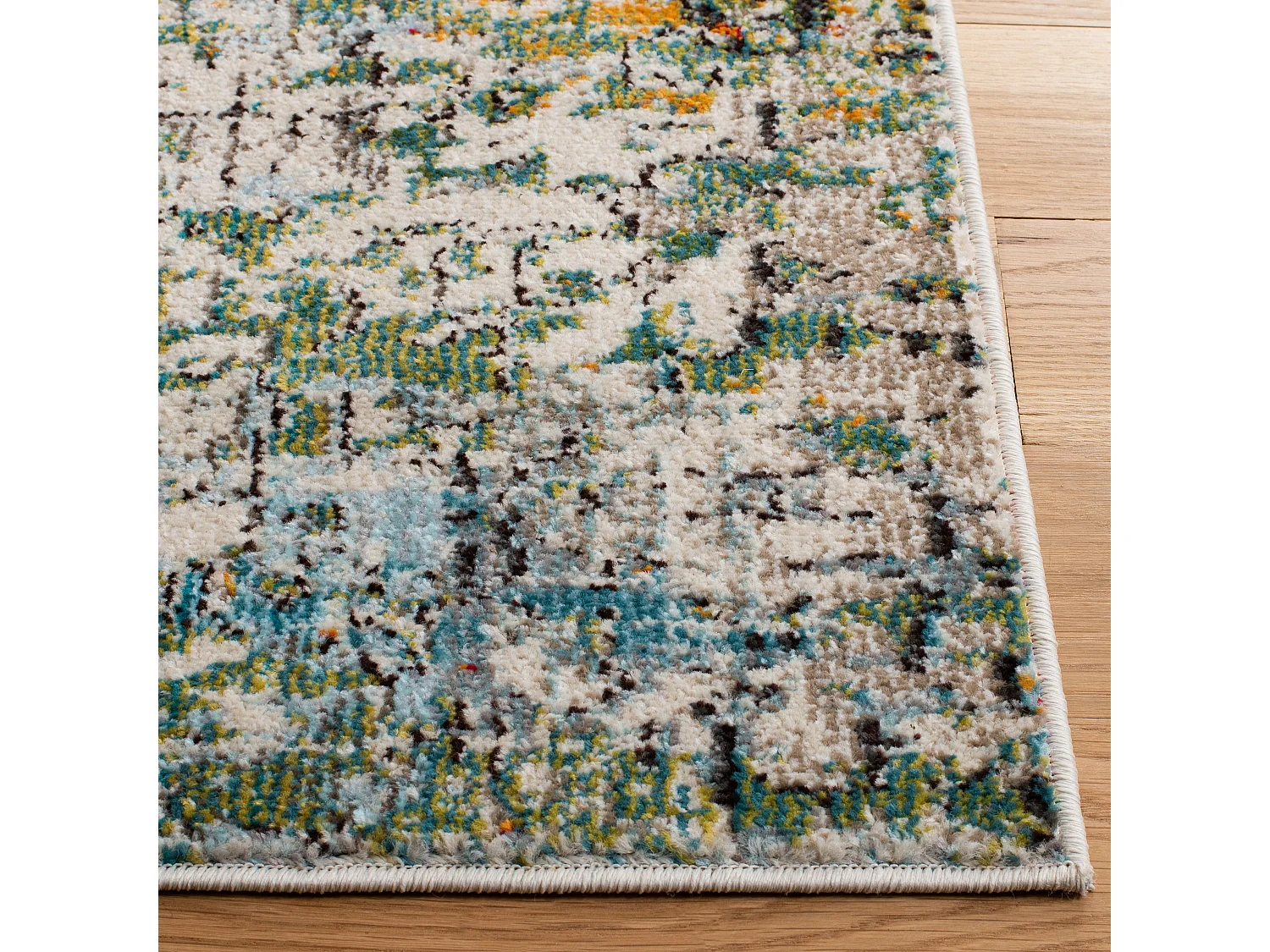 Tapis Vert/Turquoise 244 X 305 cm - Manjor