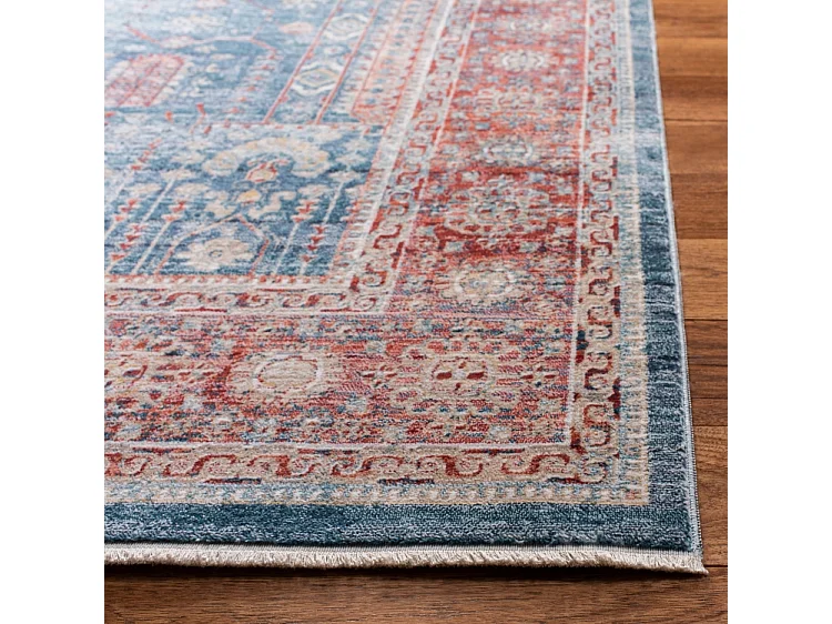 Tapis Bleu/Rouge 122 X 183 cm - Anaya