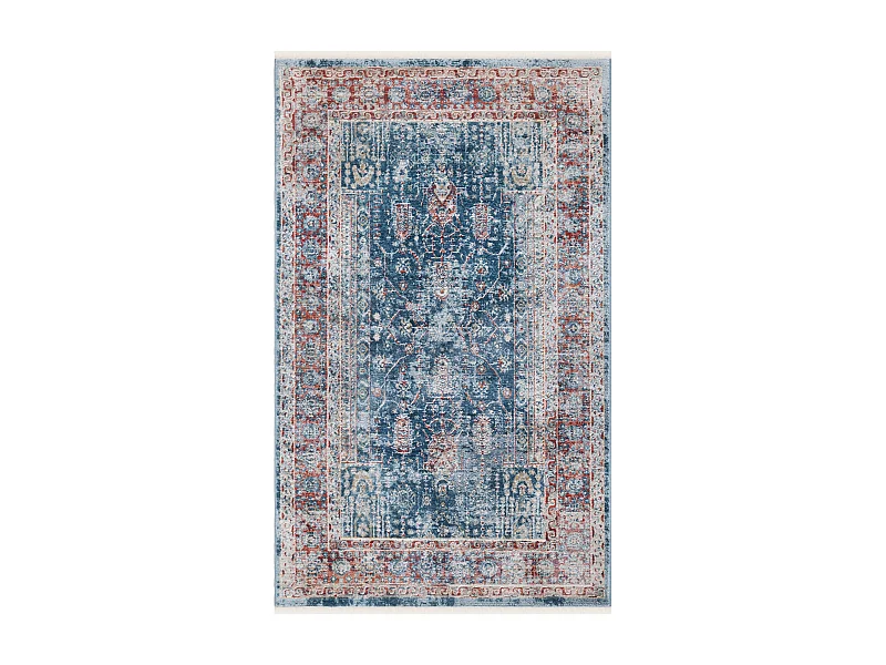 Tapis Bleu/Rouge 122 X 183 cm - Anaya