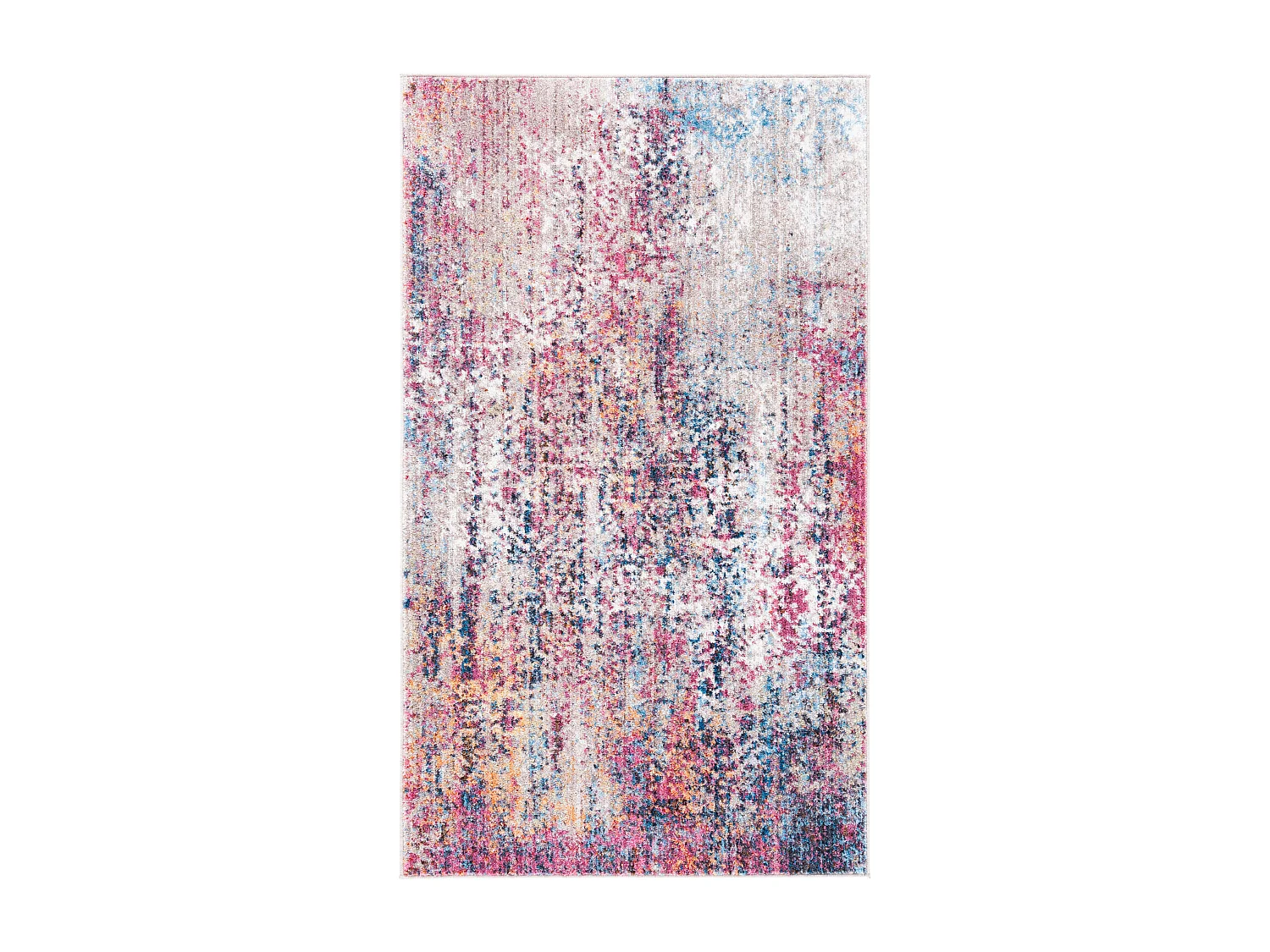 Tapis Rose/Multicolore 91 X 152 cm - Kerstin