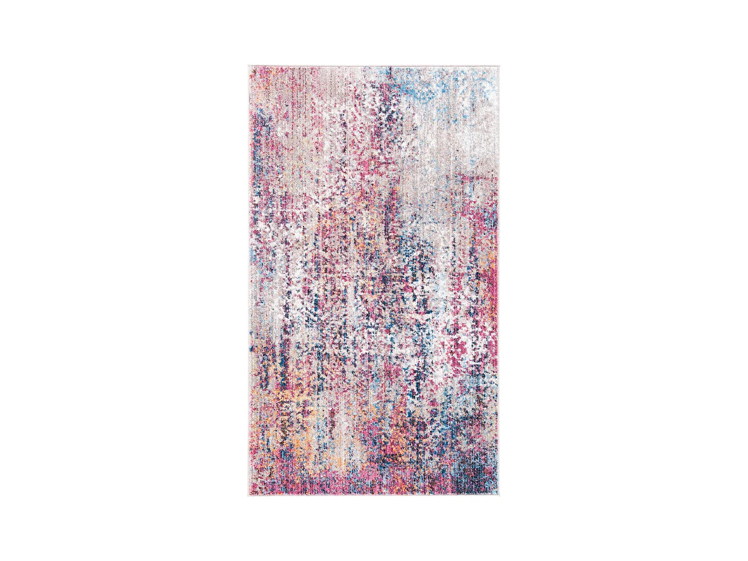 Tapis Rose/Multicolore 91 X 152 cm - Kerstin