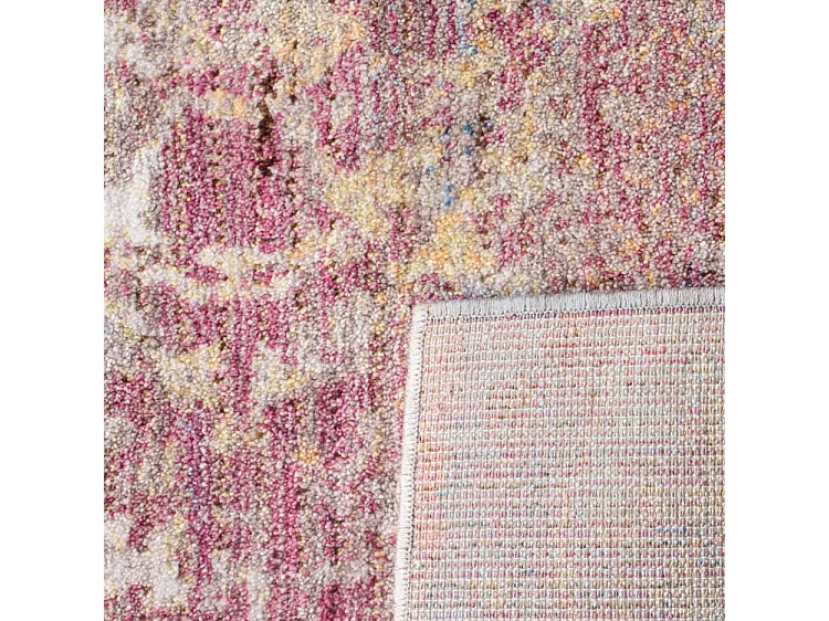 Tapis Rose/Multicolore 91 X 152 cm - Kerstin