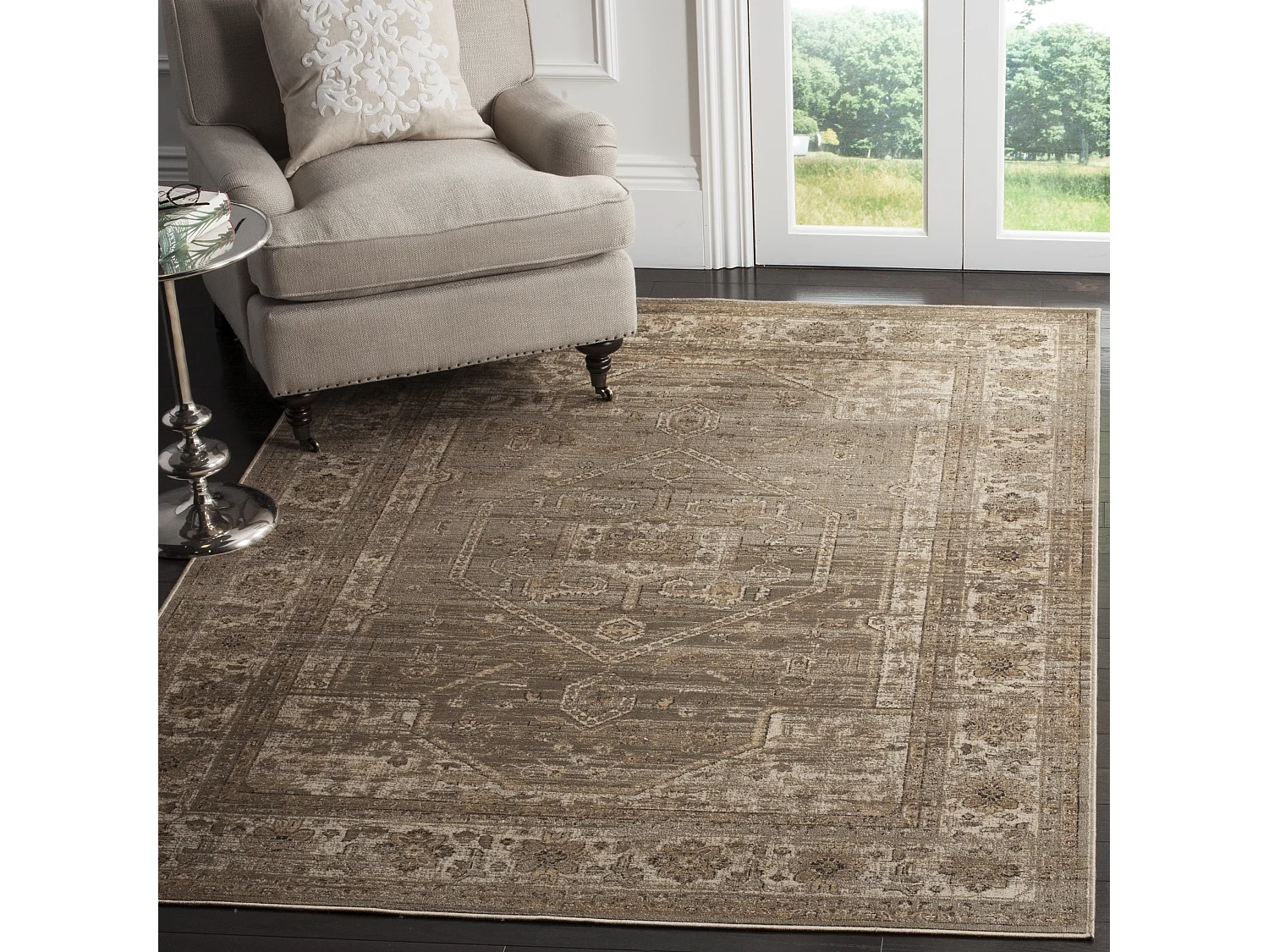 Tapis Marron/Neutre 160 X 229 cm - Harlow