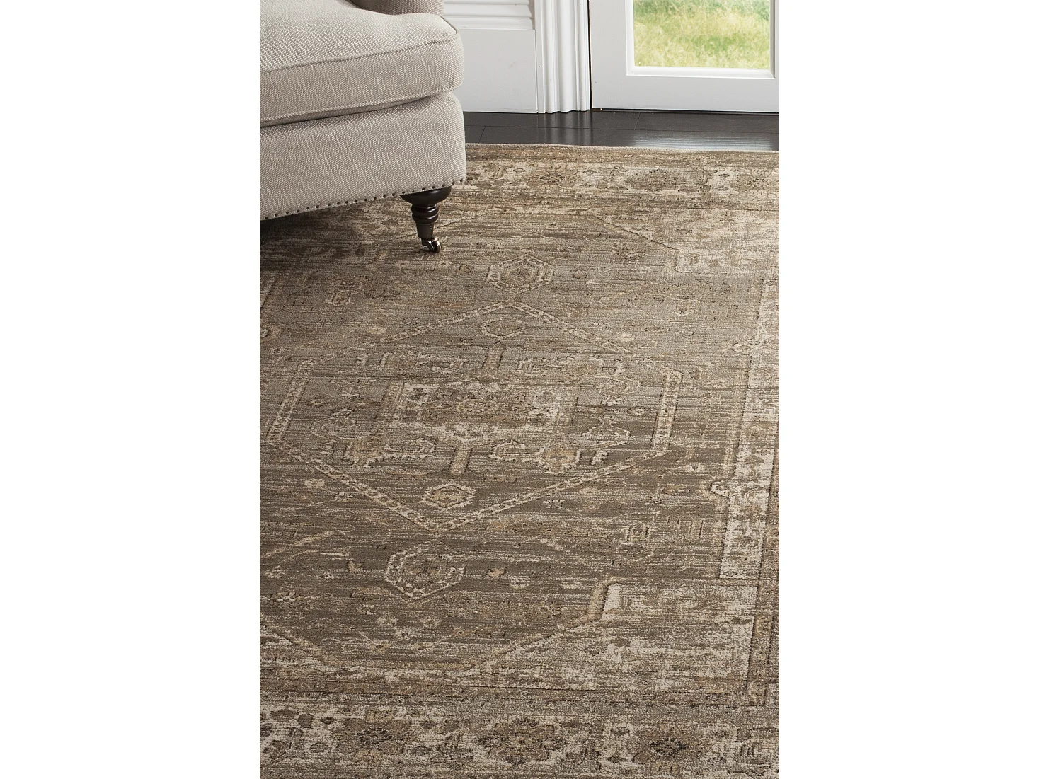 Tapis Marron/Neutre 160 X 229 cm - Harlow