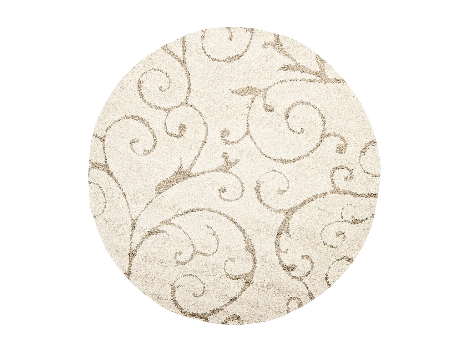 Tapis Crème 122 X 122 cm - Rosalind