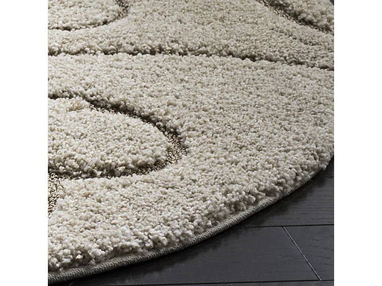 Tapis Crème 122 X 122 cm - Rosalind