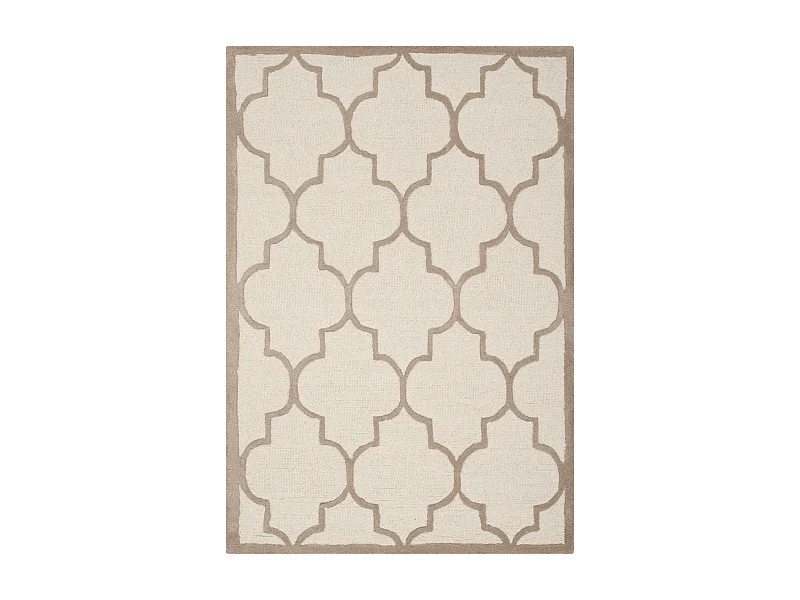 Tapis Neutre/Blanc 91 X 152 cm - Sky