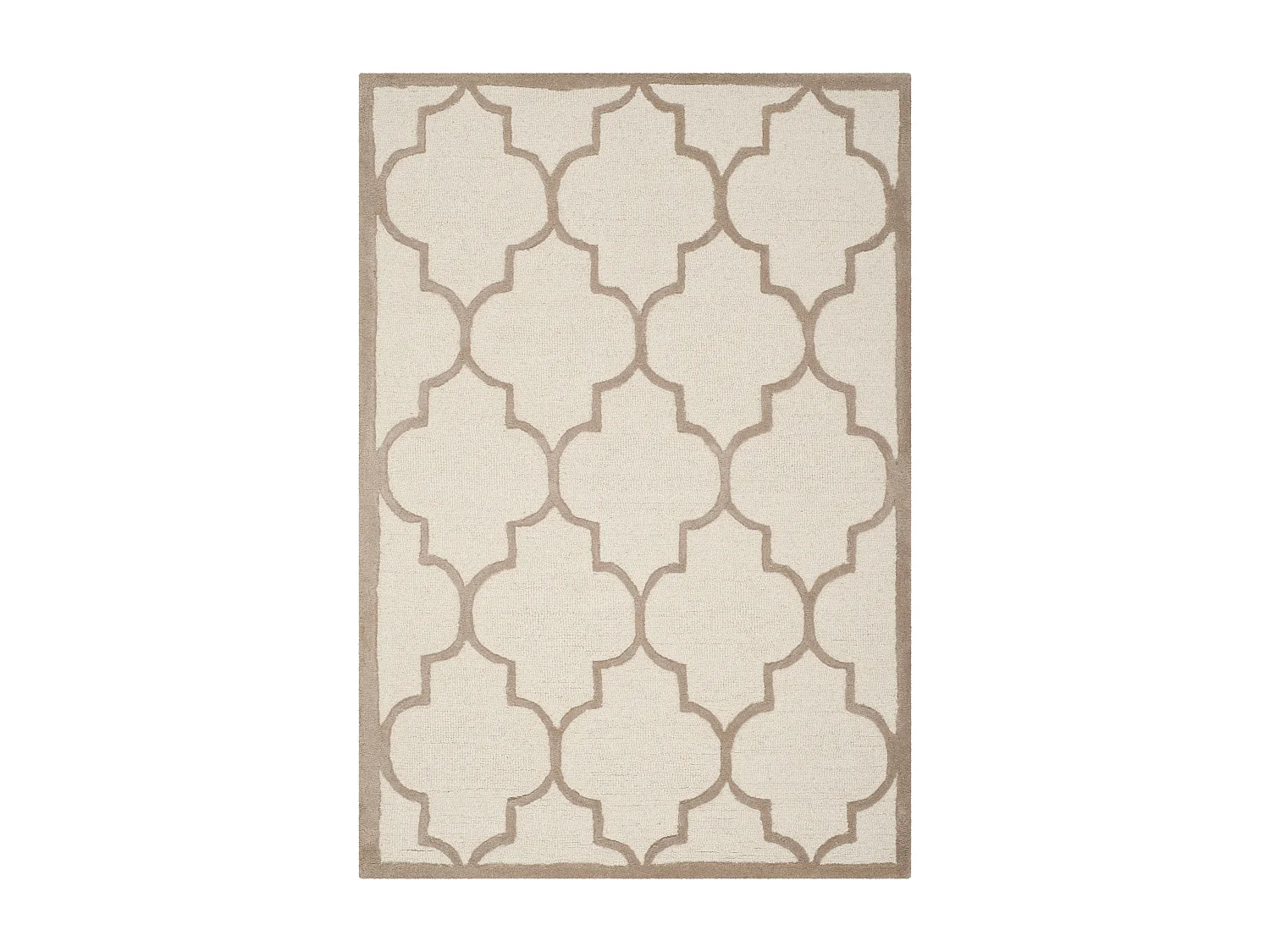 Tapis Neutre/Blanc 91 X 152 cm - Sky