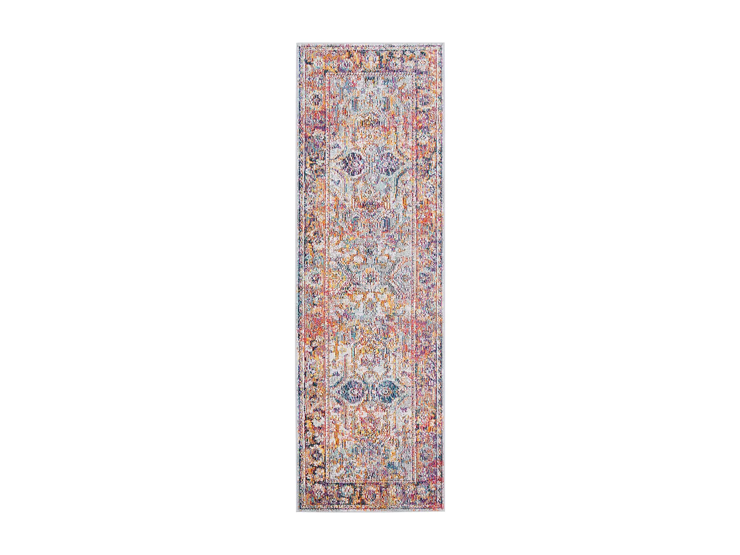 Tapis Bleu/Orange 66 X 213 cm - Davide
