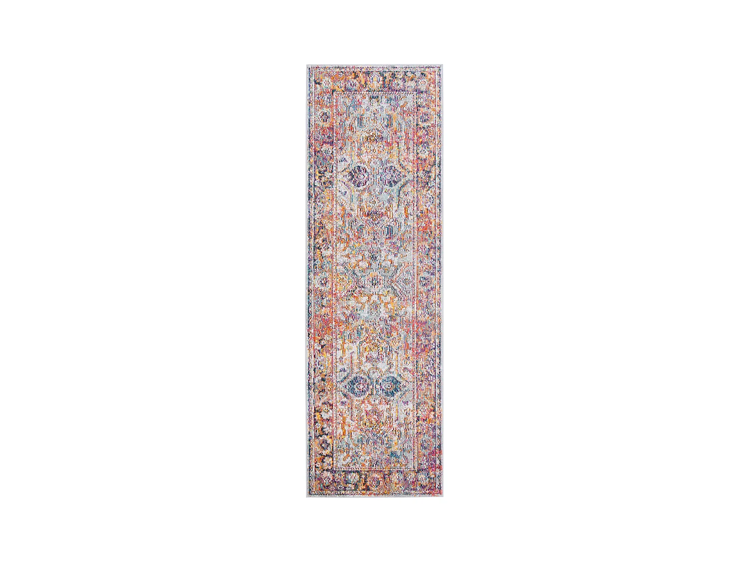 Tapis Bleu/Orange 66 X 213 cm - Davide