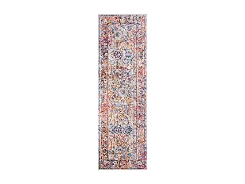 Tapis Bleu/Orange 66 X 213 cm - Davide
