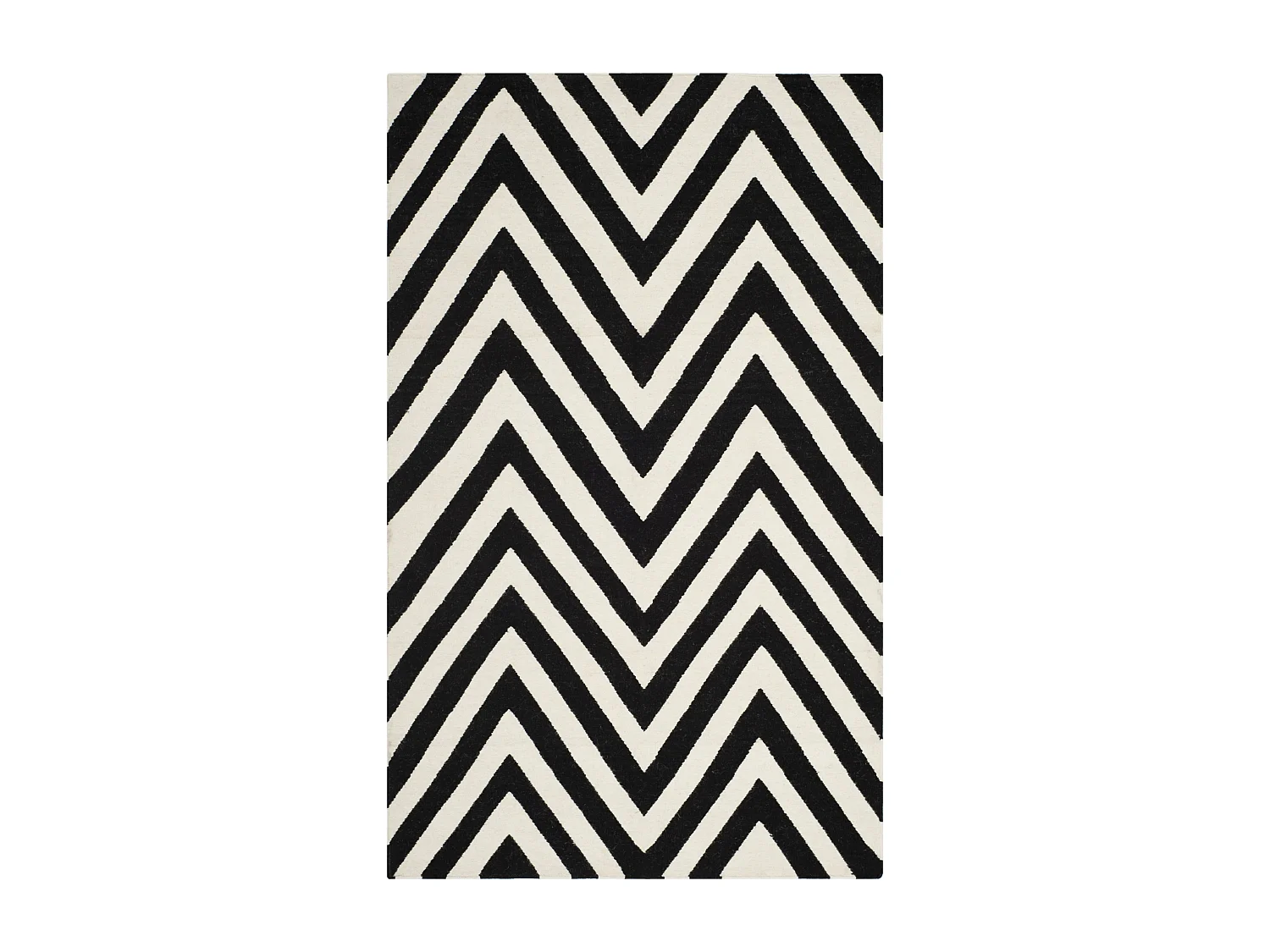 Tapis Noir/Neutre 183 X 274 cm - Serena