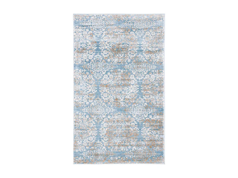Tapis Bleu/Neutre 122 X 183 cm - Scarlett