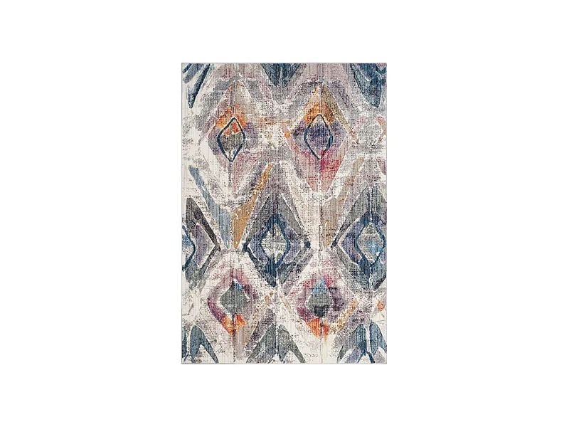 Tapis Violet/Gris 155 X 229 cm - Farrah