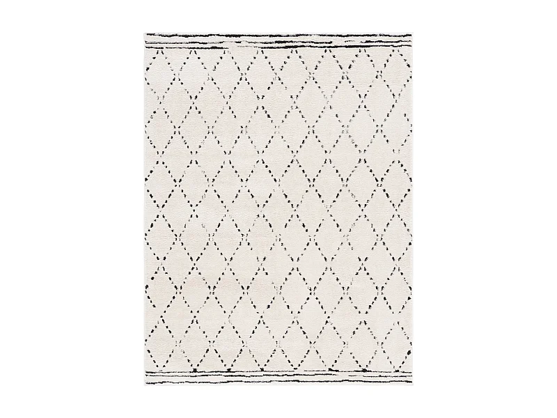 Tapis Ivoire/Noir 160 X 229 cm - Kit