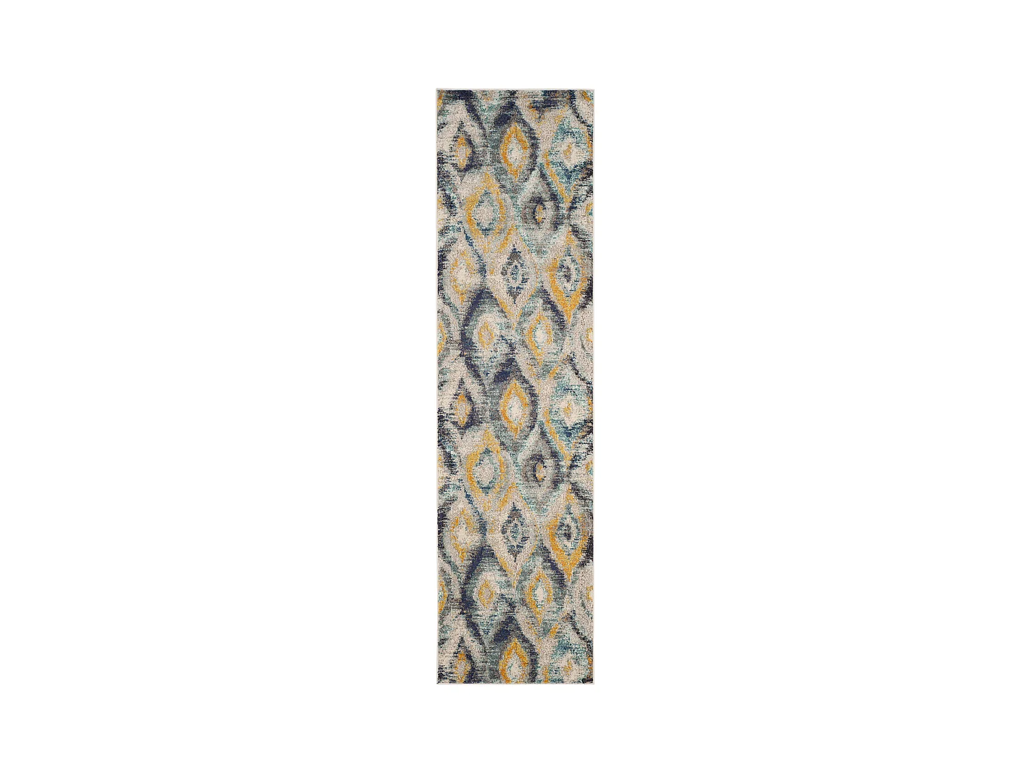 Tapis Bleu/Multicolore 66 X 183 cm - Vistoso