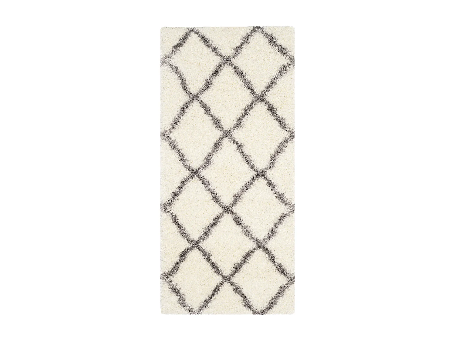 Tapis Neutre/Gris 69 X 152 cm - Norah