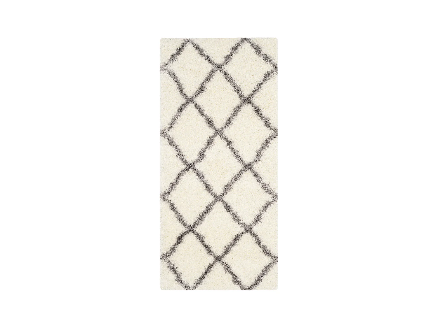 Tapis Neutre/Gris 69 X 152 cm - Norah