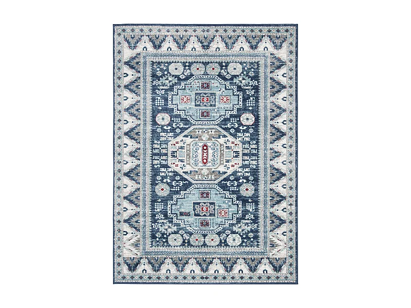 Tapis Bleu/Neutre 160 X 229 cm - Kara