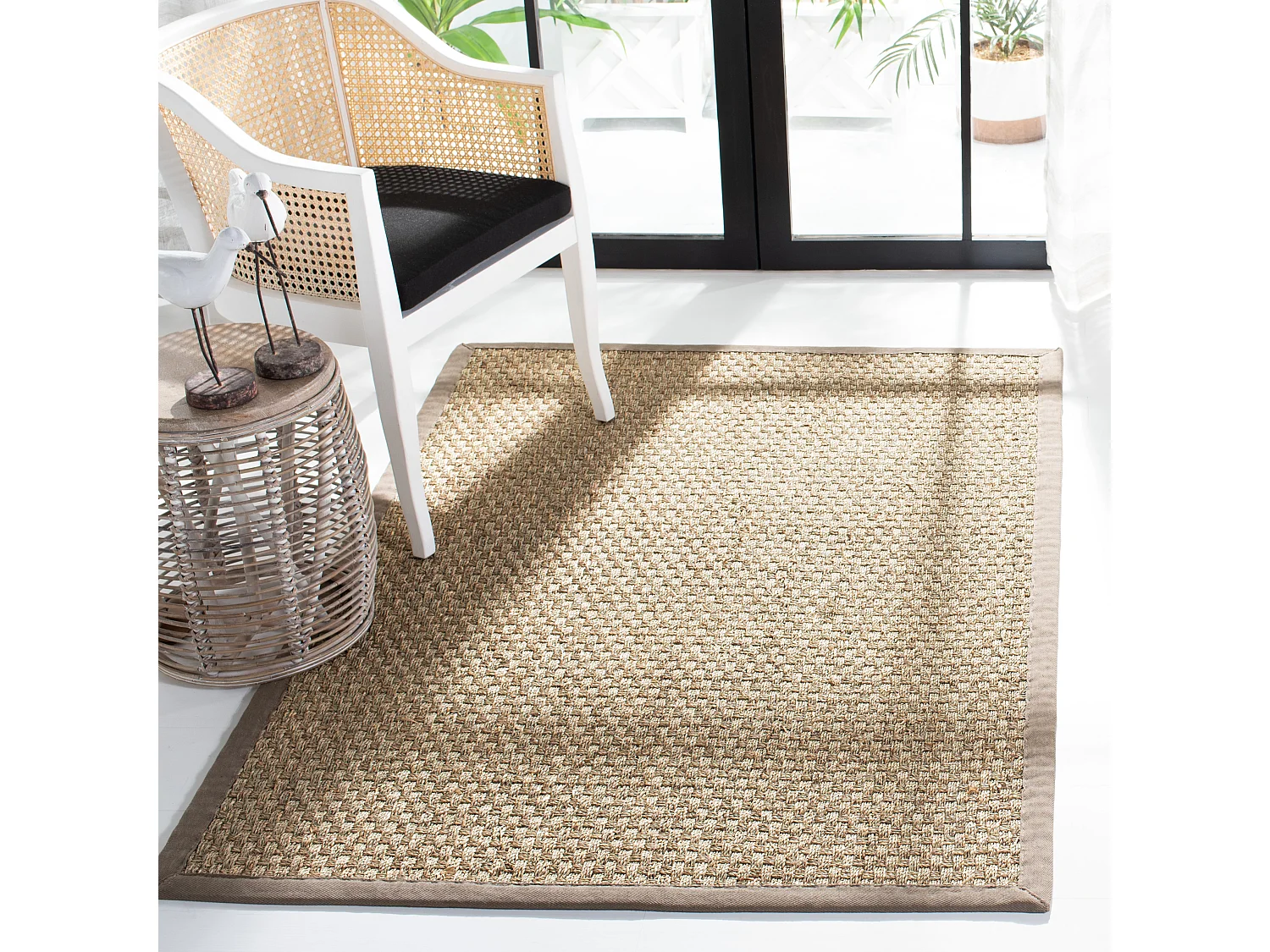 Tapis Marine/Gris 122 X 183 cm - Roselyn