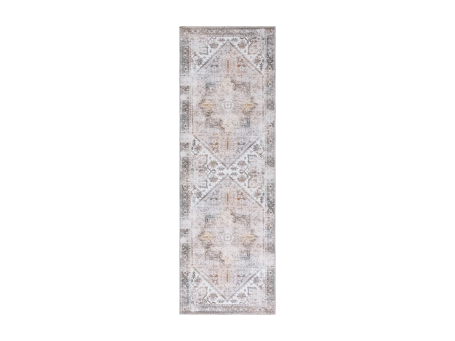 Tapis Beige/Gris 76 X 122 cm - Kushim