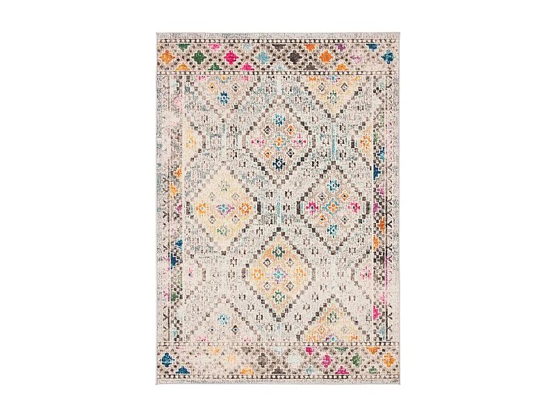 Tapis Gris/Jaune 160 X 229 cm - Marabel