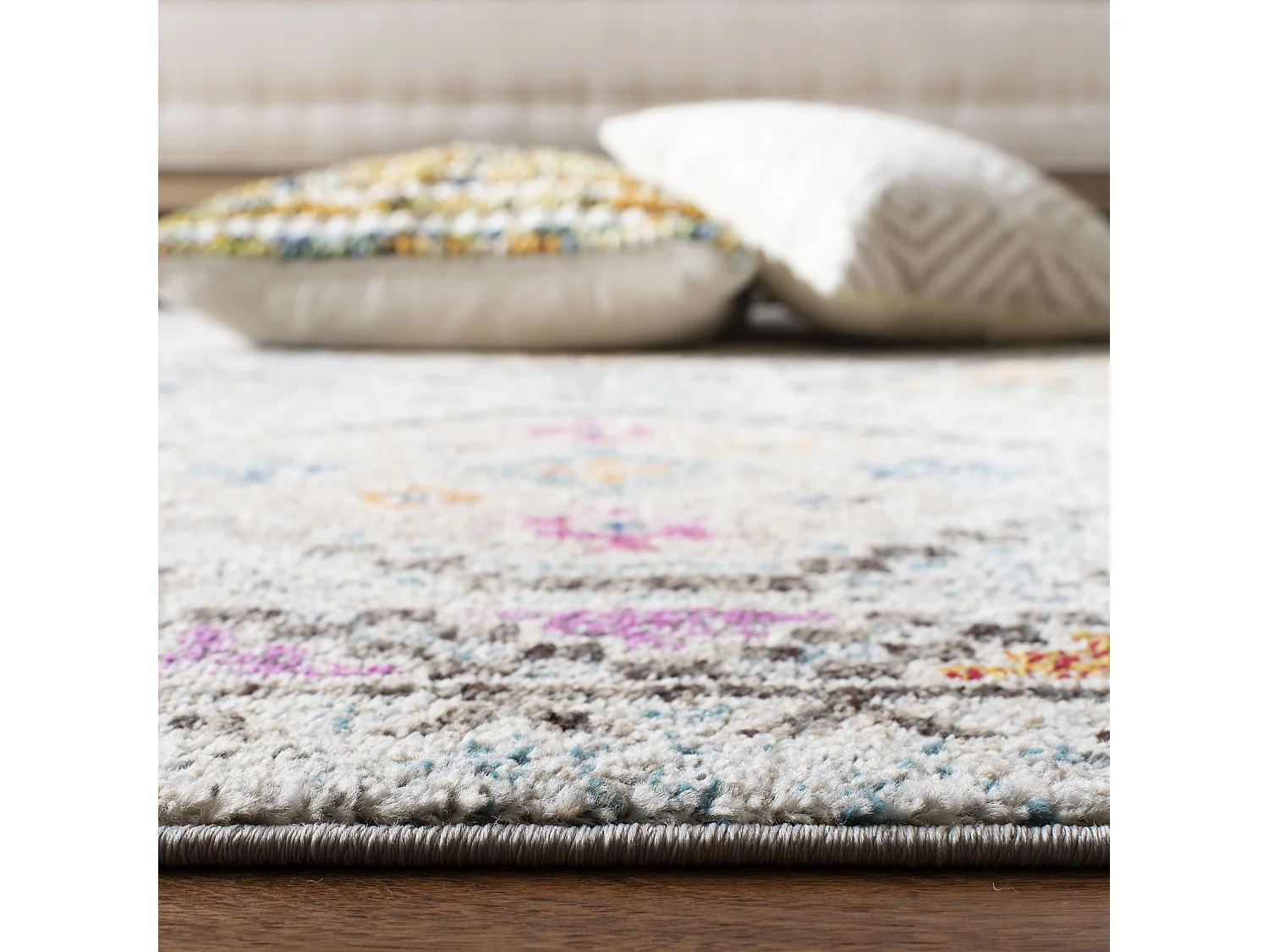 Tapis Gris/Jaune 160 X 229 cm - Marabel