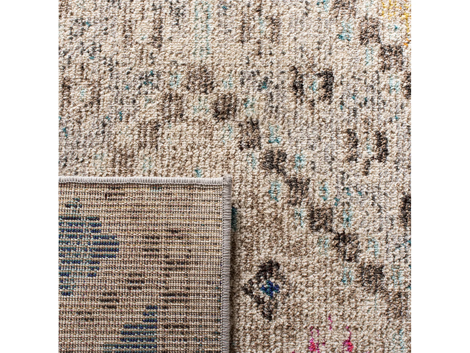 Tapis Gris/Jaune 160 X 229 cm - Marabel