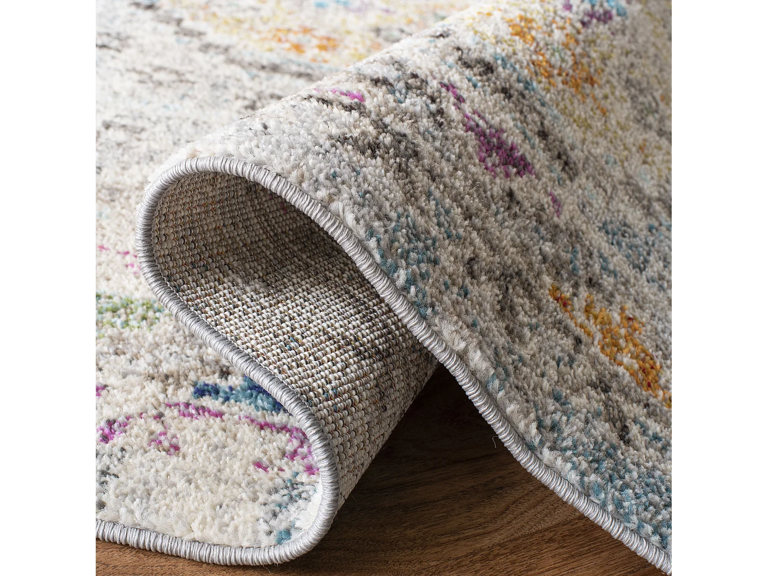 Tapis Gris/Jaune 160 X 229 cm - Marabel