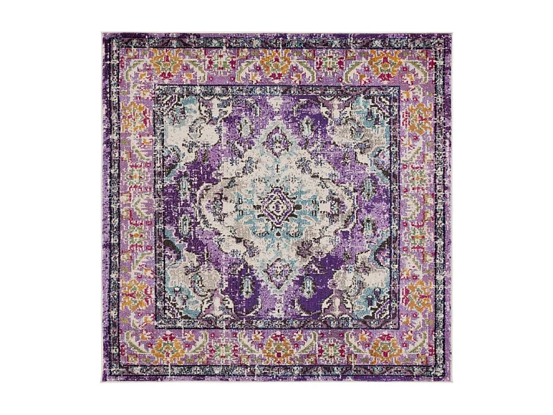 Tapis Violet/Bleu clair 122 X 122 cm - Milà