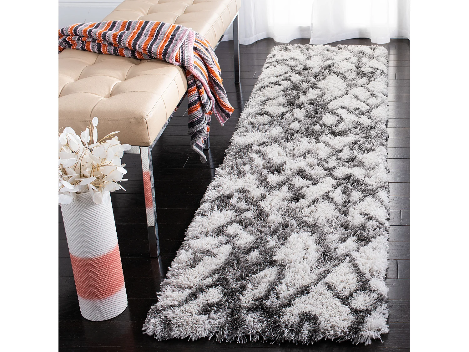 Tapis Gris 61 X 244 cm - Olegaria