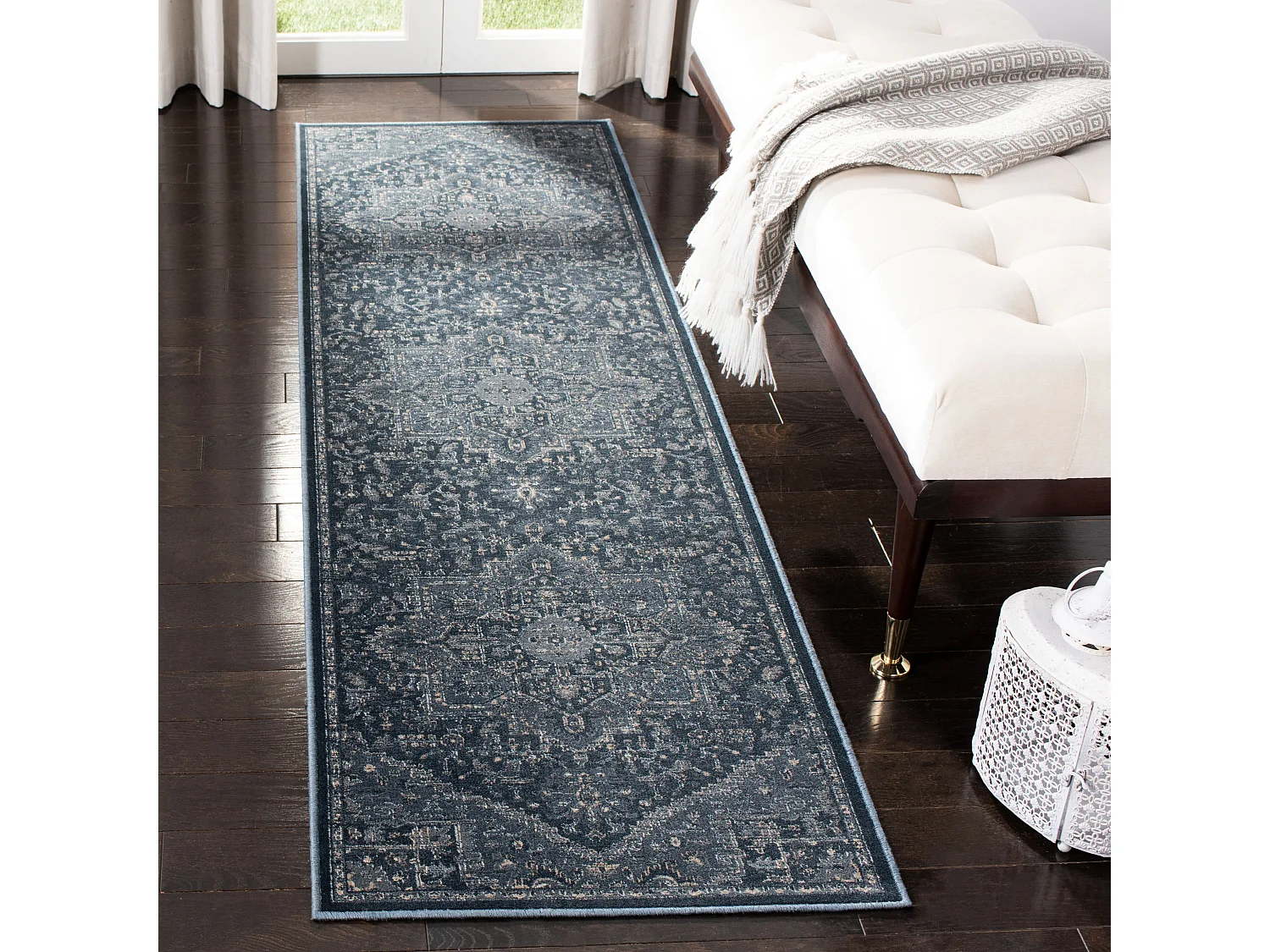 Tapis Bleu 66 X 244 cm - Maddy
