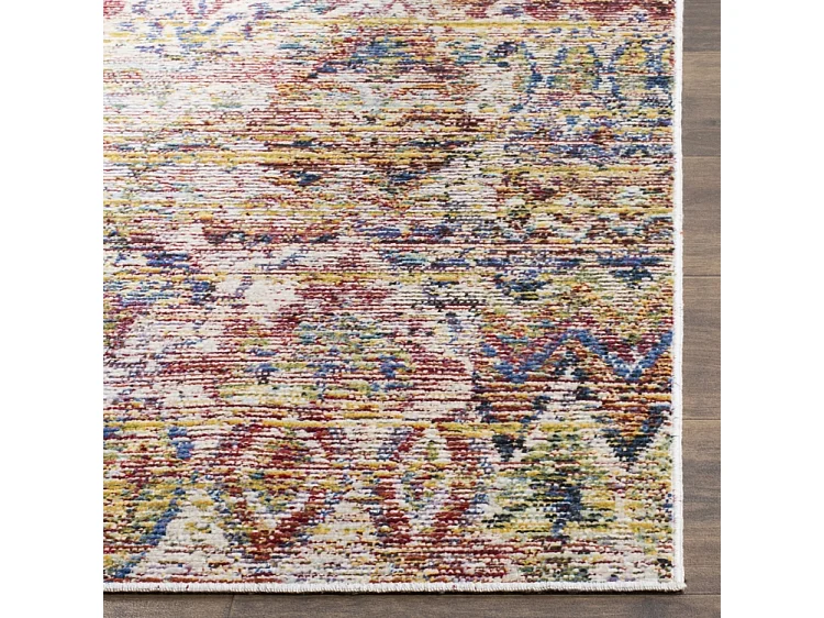 Tapis Gris/Rose 66 X 213 cm - Aydin