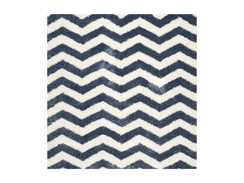 Tapis Neutre/Bleu 201 X 201 cm - Frances
