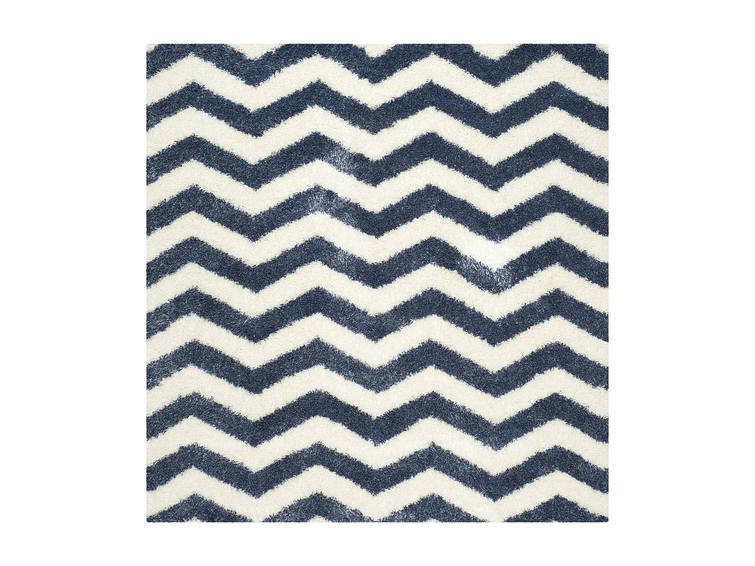 Tapis Neutre/Bleu 201 X 201 cm - Frances