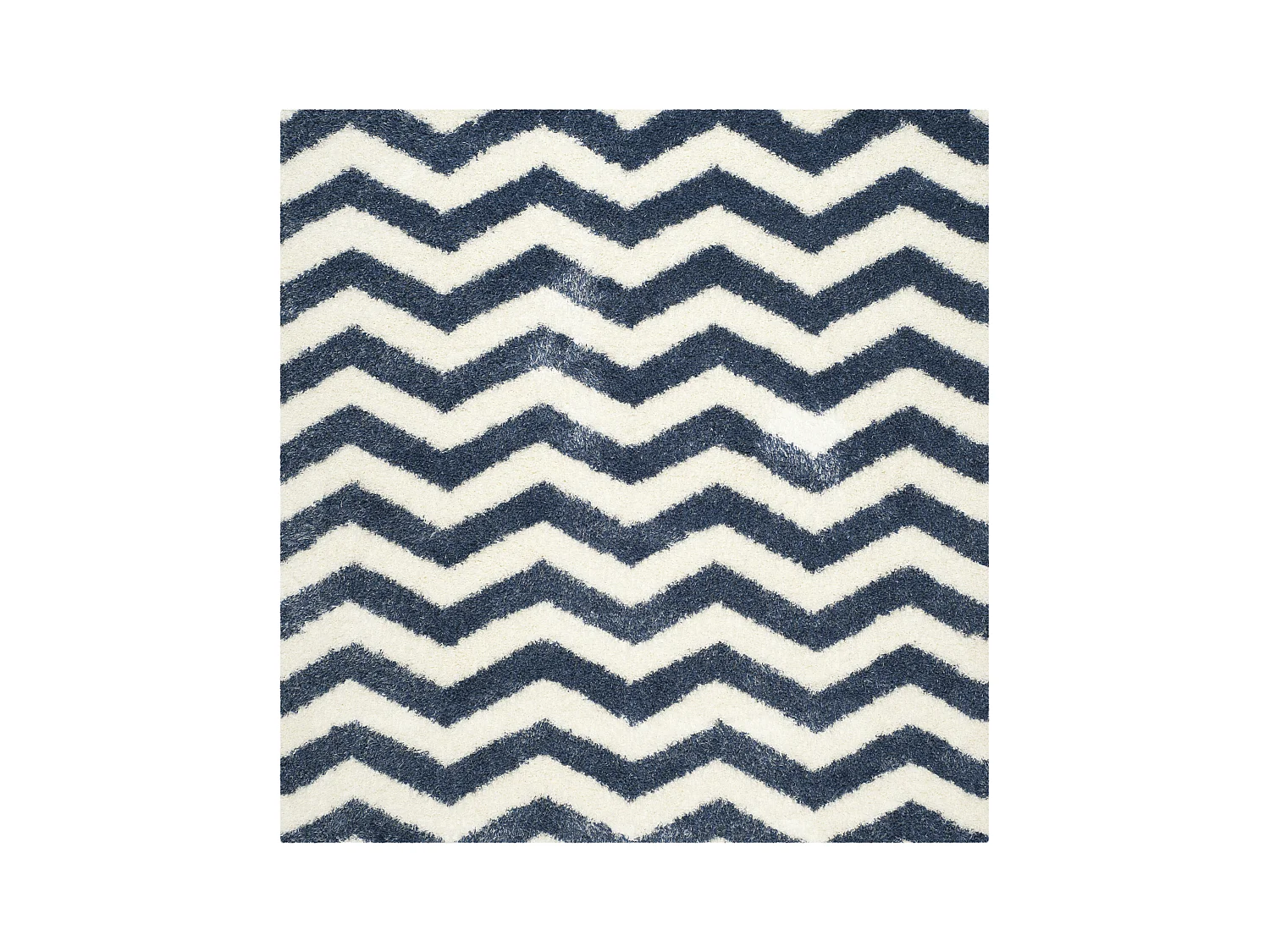 Tapis Neutre/Bleu 201 X 201 cm - Frances