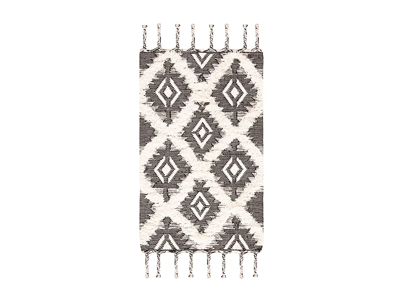 Tapis Noir/Neutre 122 X 183 cm - Kiara