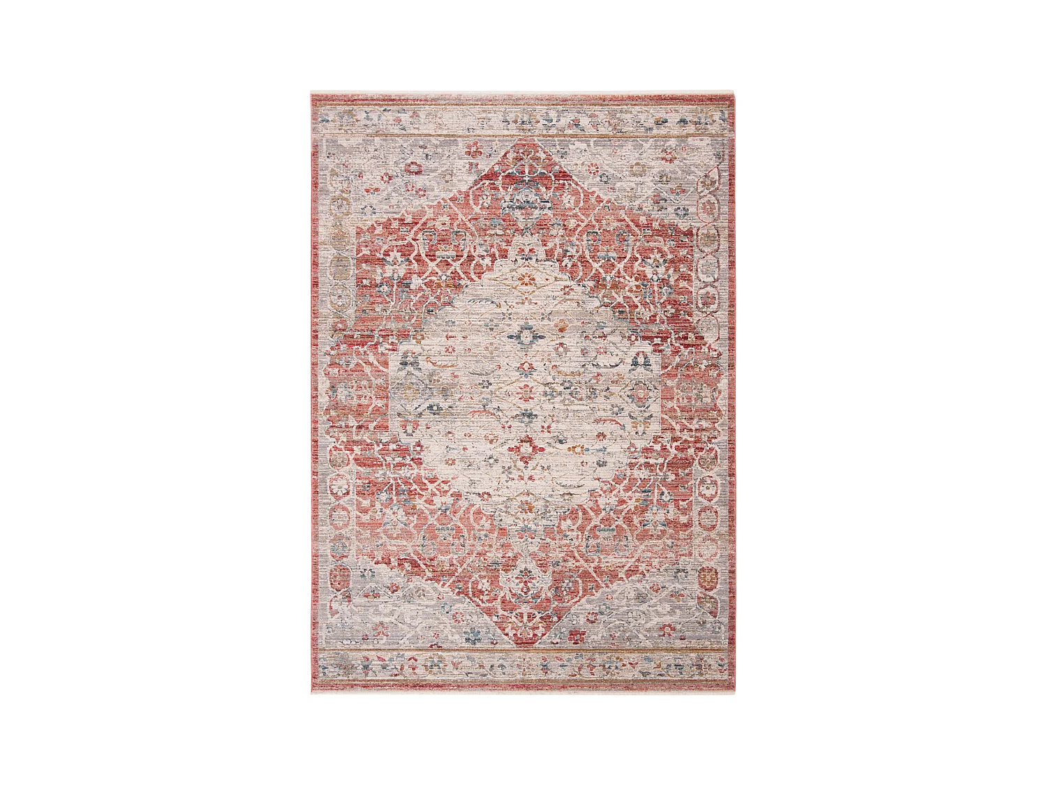 Tapis Rose/Gris 152 X 244 cm - Serenity