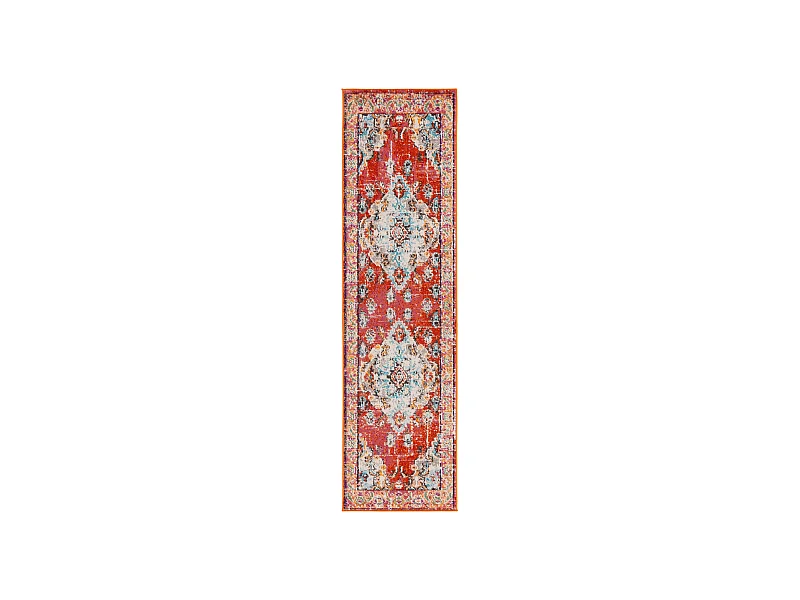 Tapis Orange/Bleu clair 66 X 183 cm - Milà